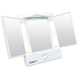Conair Illuminating Three Panel Makeup Mirror