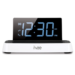 ivee Flex Interactive Talking Alarm Clock-FM Radio